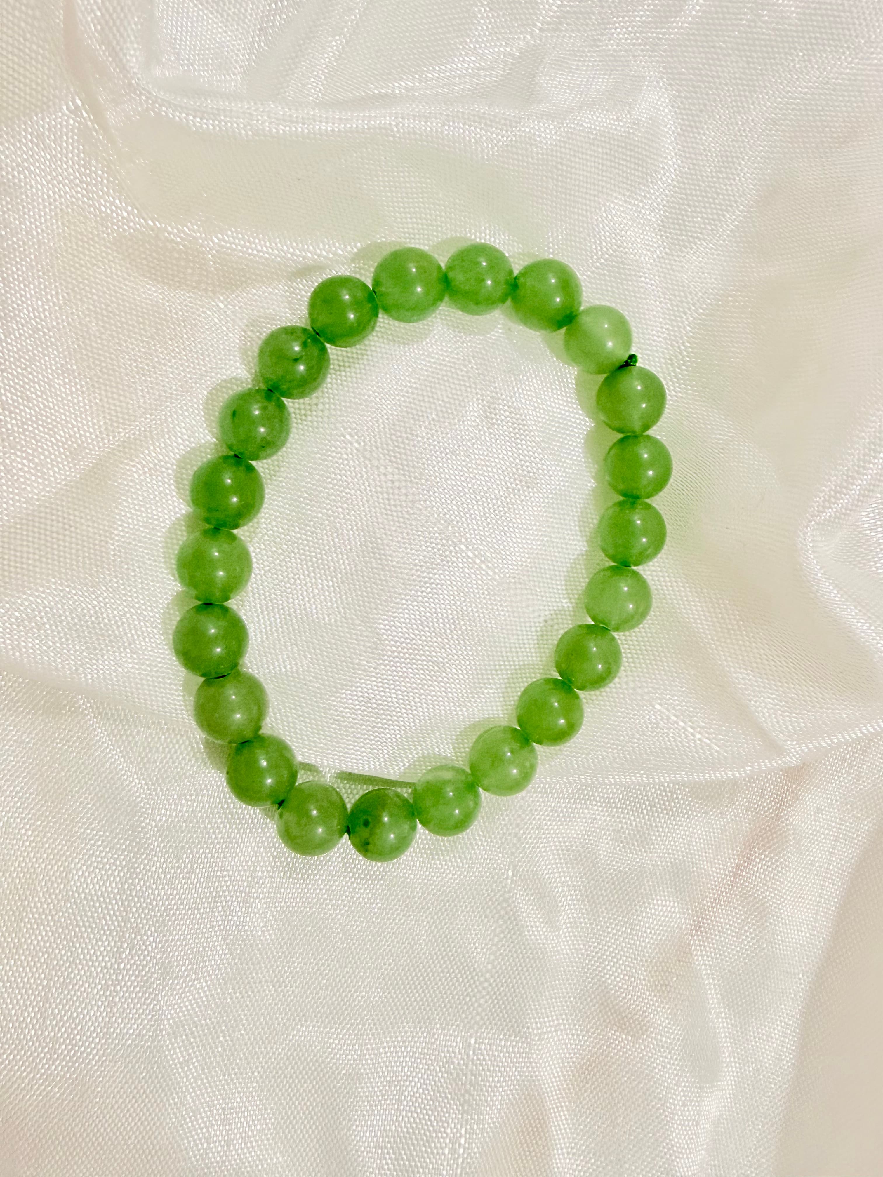 Natural Green Aventurine Crystal Bracelet | Attracts Luck, Wealth & Abundance — image 1